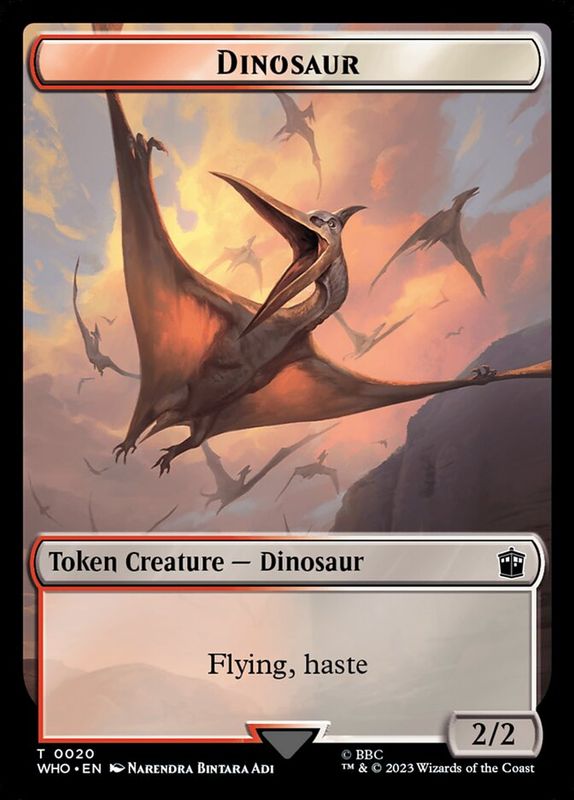 Dinosaur Token WHO_20