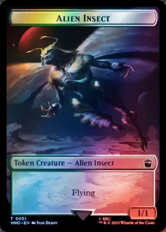 Alien Insect Token WHO_51