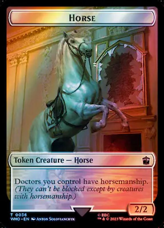 Horse Token WHO_36