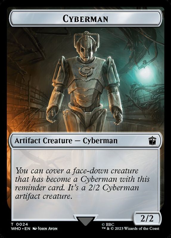 Cyberman Token WHO_24
