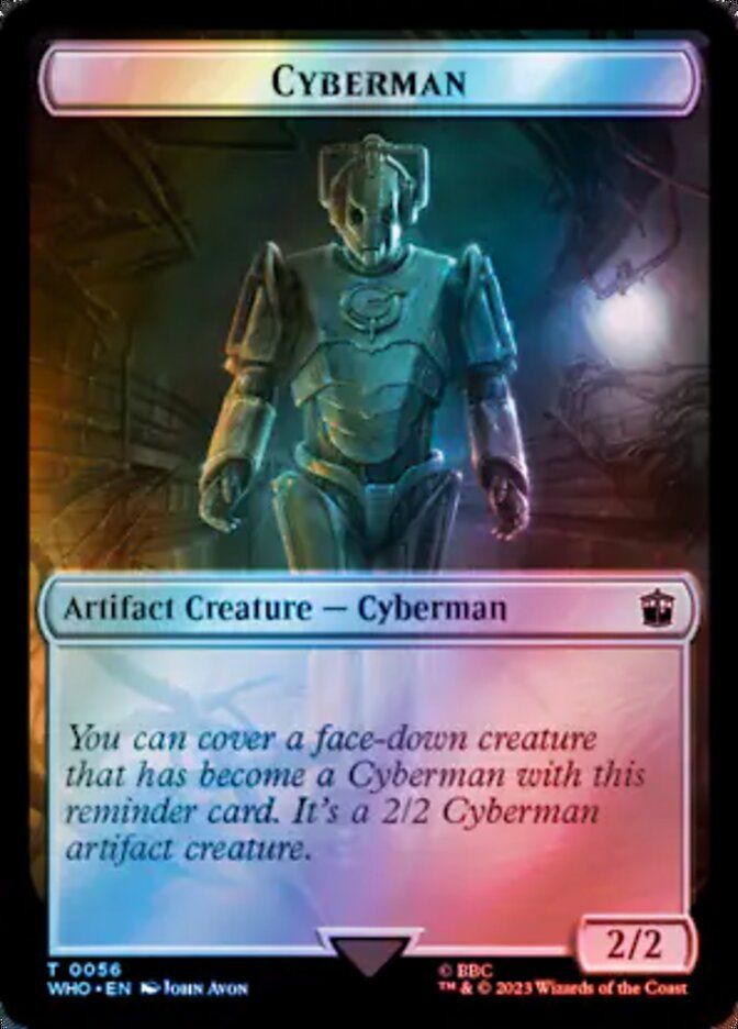 Cyberman Token WHO_56