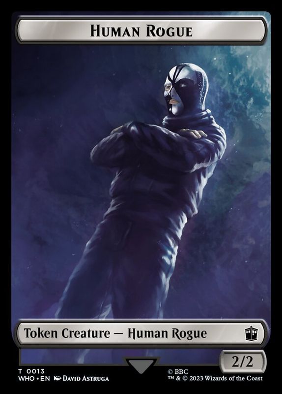 Human Rogue Token WHO_13