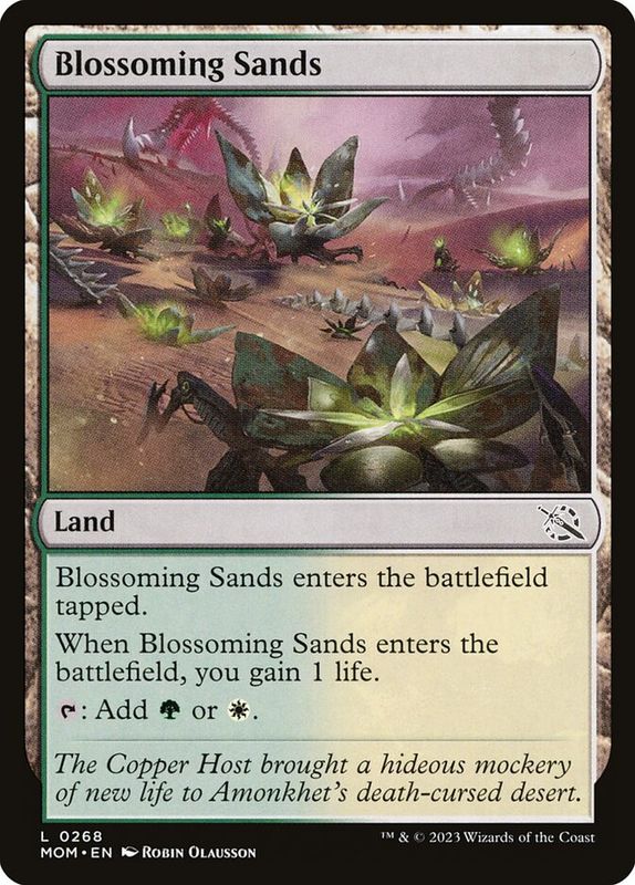 Blossoming Sands MOM_268 (Foil)