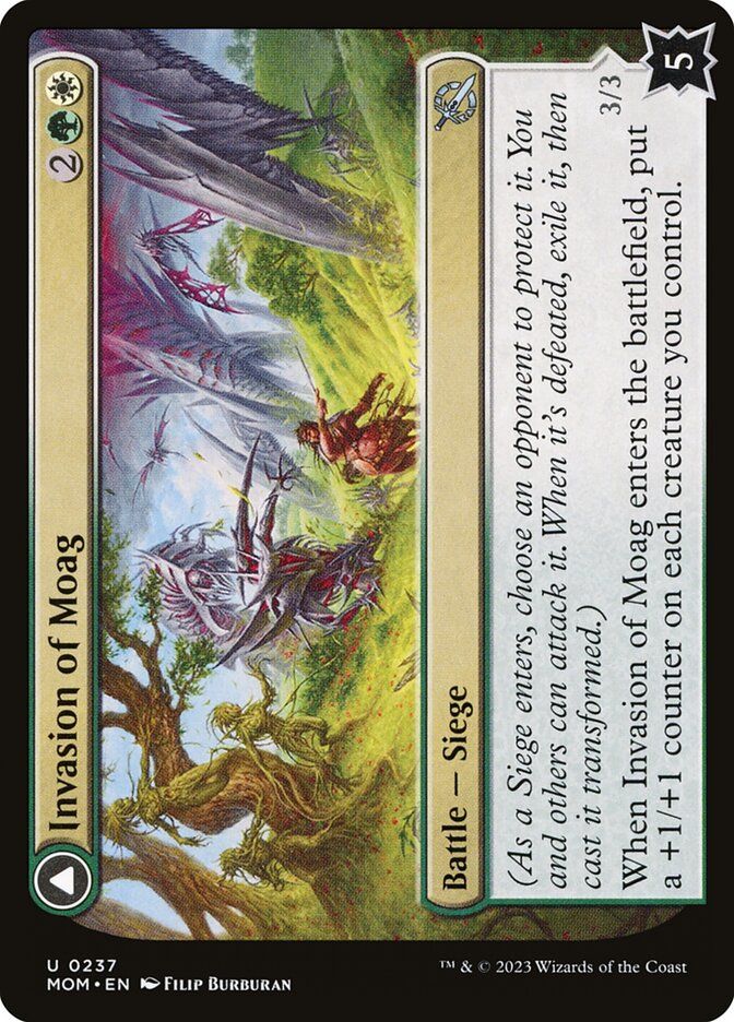 Invasion of Moag // Bloomwielder Dryads MOM_237 (Foil)