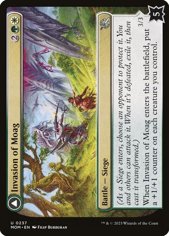 Invasion of Moag // Bloomwielder Dryads MOM_237 (Foil)