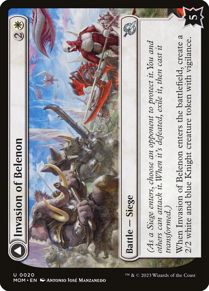 Invasion of Belenon // Belenon War Anthem MOM_20 (Foil)