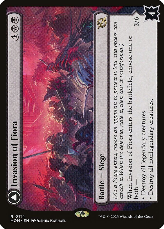 Invasion of Fiora // Marchesa, Resolute Monarch MOM_114 (Foil)