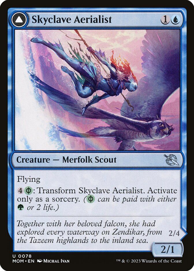 Skyclave Aerialist // Skyclave Invader MOM_78 (Foil)