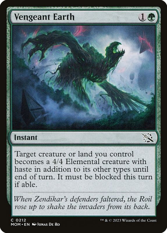 Vengeant Earth MOM_212 (Foil)