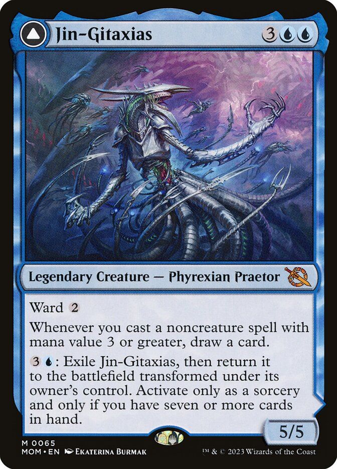 Jin-Gitaxias // The Great Synthesis MOM_65 (Foil)