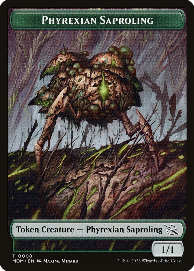 Phyrexian Saproling Token MOM_8