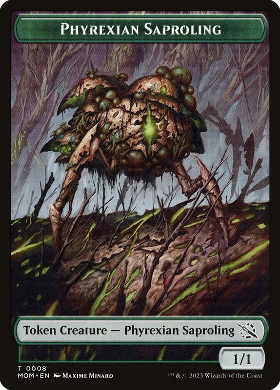 Phyrexian Saproling Token MOM_8