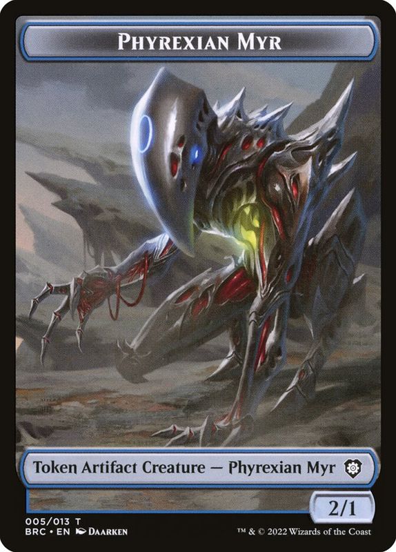 Phyrexian Myr Token BRC_5