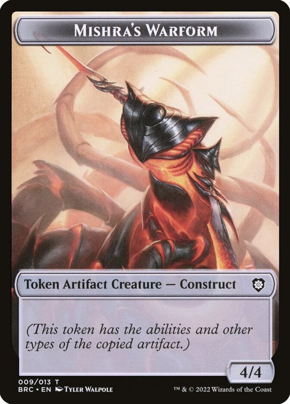 Mishra&#39;s Warform Token BRC_9