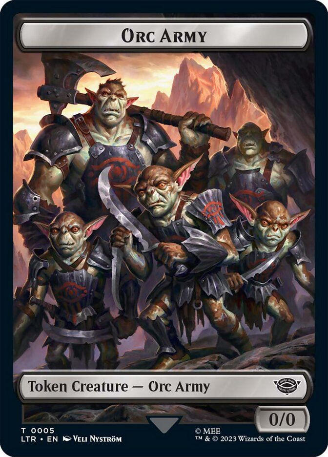 Orc Army Token LTR_5 /Orc Army Token LTR_6