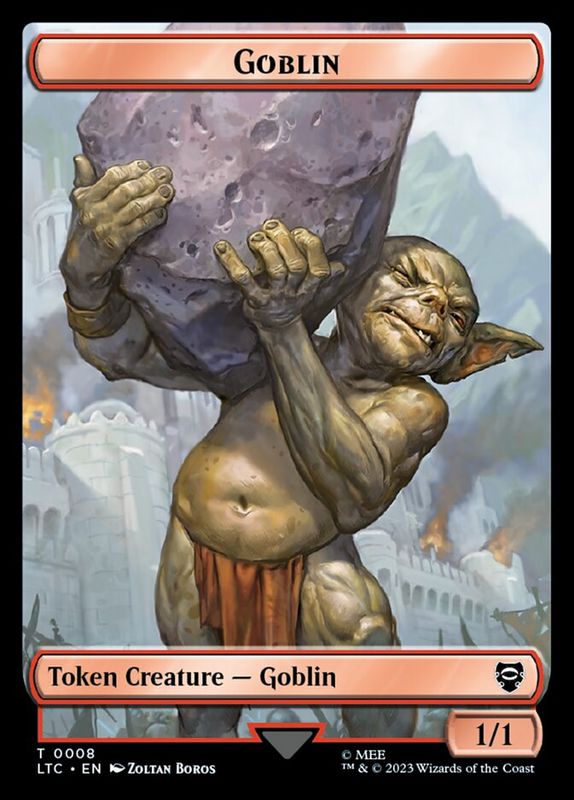Goblin Token LTC_8 // Wraith Token LTC_7