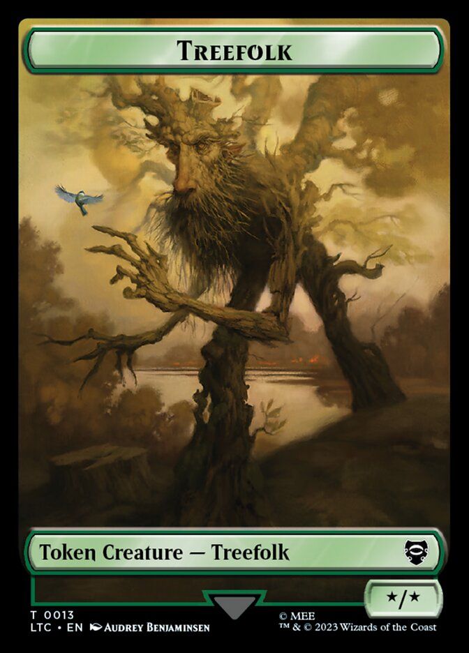 Treefolk Token LTC_13 // Food Token LTR_9