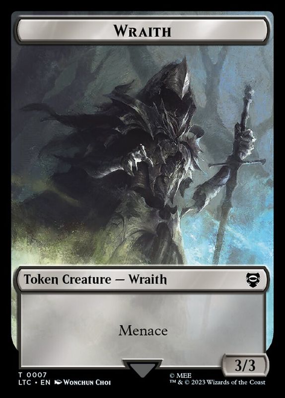 Wraith Token LTC_7 // Treasure Token LTR_12