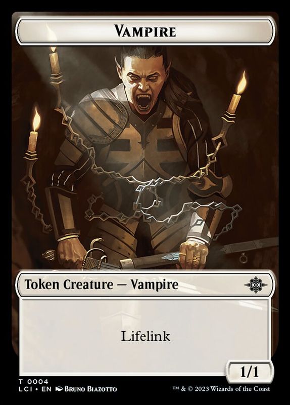 Vampire Token LCI_4 // Vampire Demon Token LCI_15