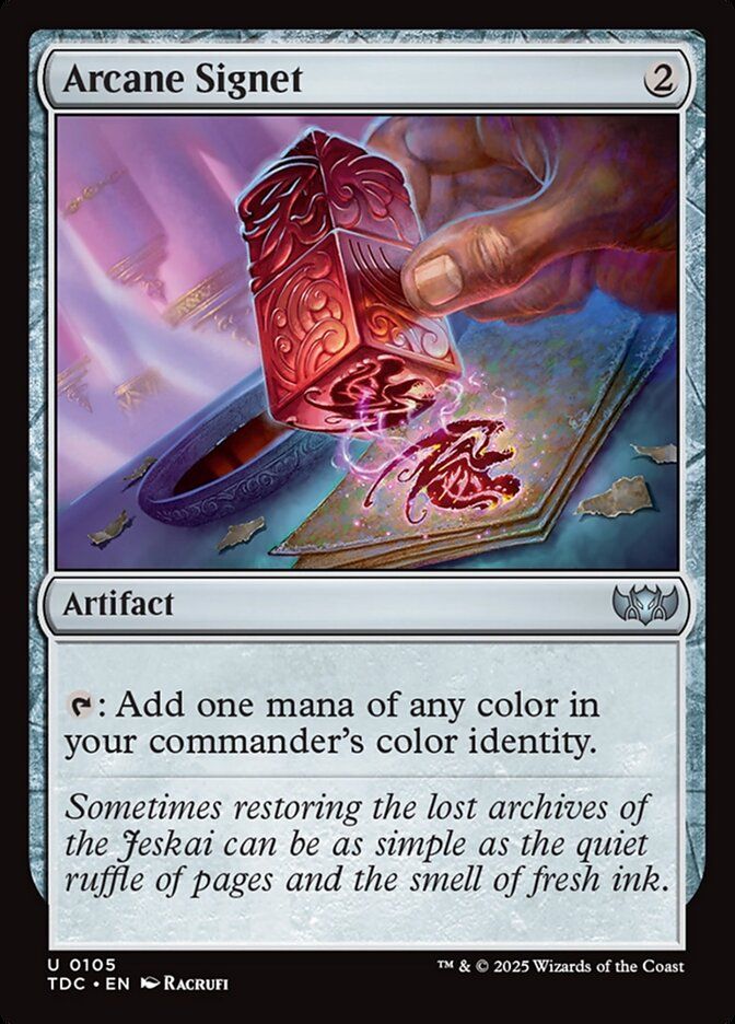 Arcane Signet TDC_105