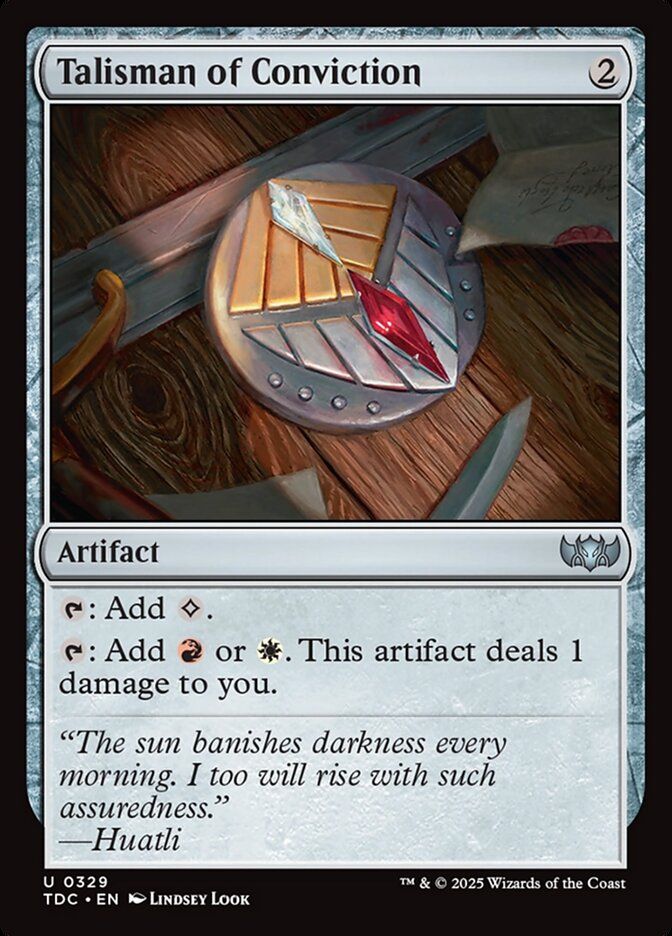 Talisman of Conviction TDC_329