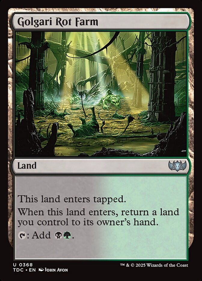Golgari Rot Farm TDC_368