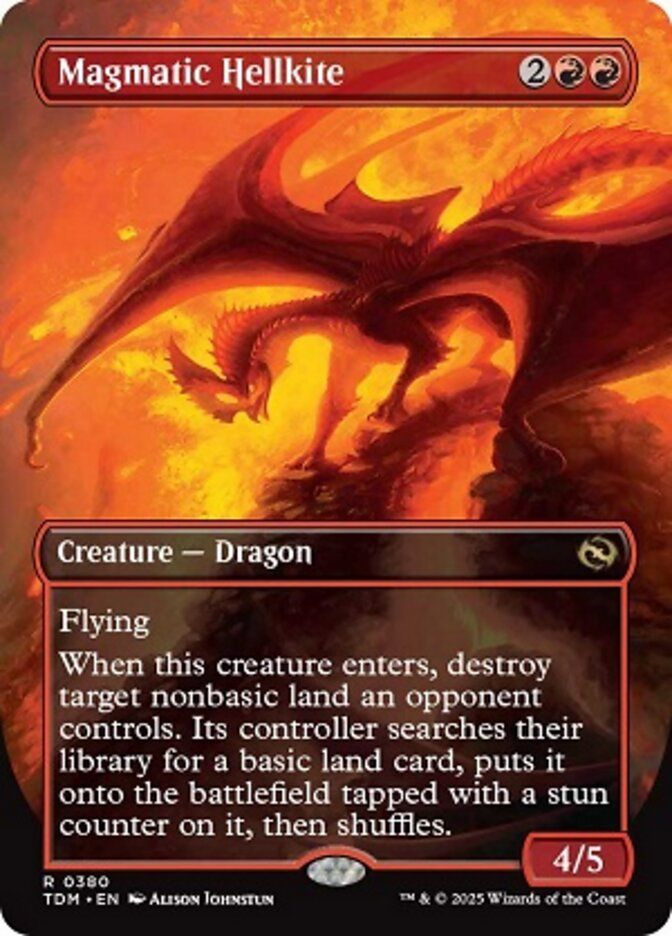 Magmatic Hellkite // Magmatic Hellkite TDM_380
