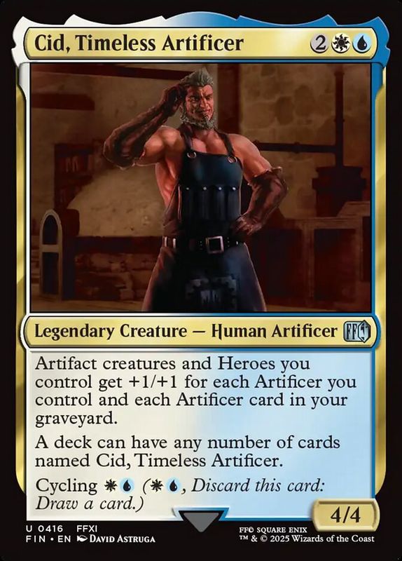 Cid, Timeless Artificer FIN_416