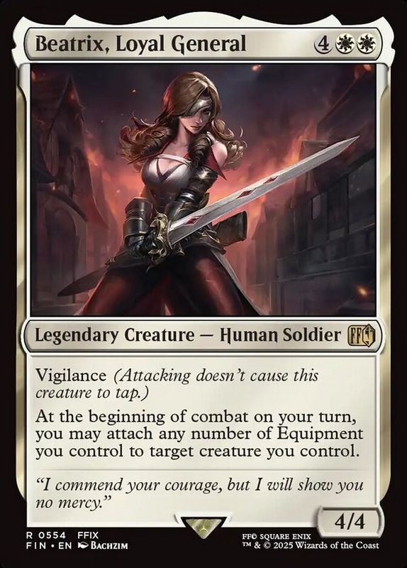 Beatrix, Loyal General FIN_554