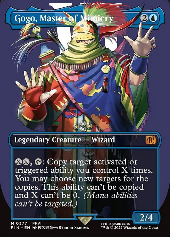 Gogo, Master of Mimicry FIN_377