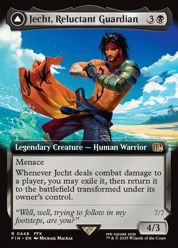 Jecht, Reluctant Guardian // Braska&#39;s Final Aeon FIN_448