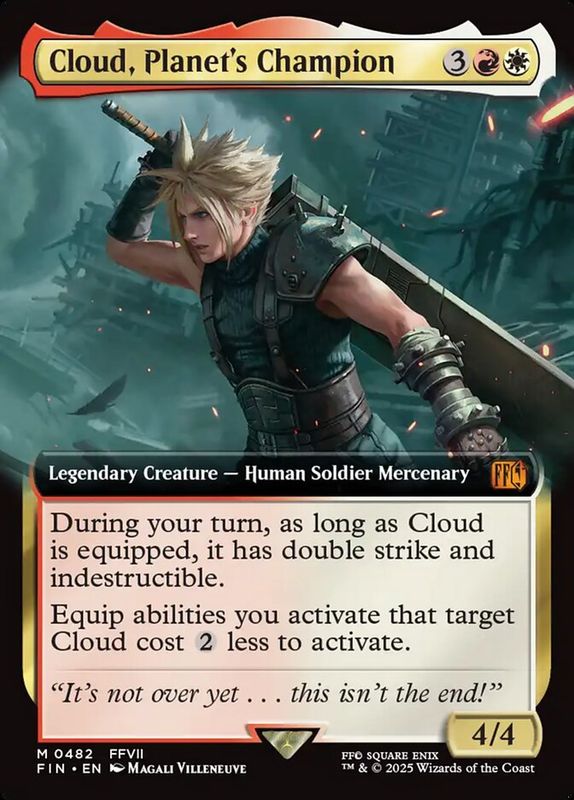 Cloud, Planet&#39;s Champion FIN_482
