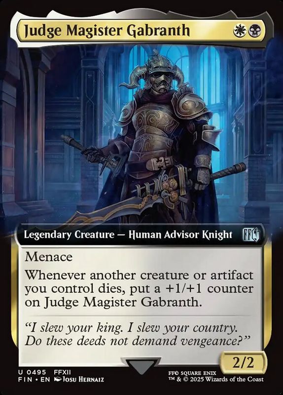 Judge Magister Gabranth FIN_495