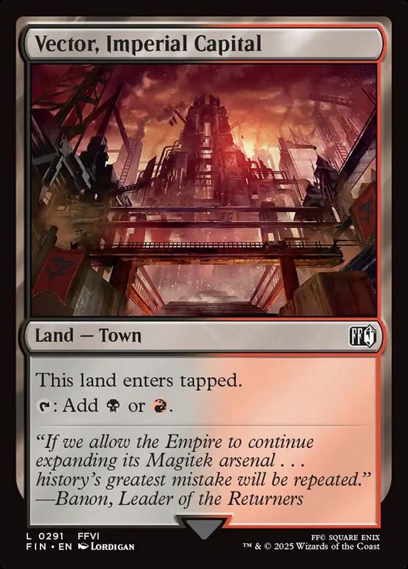 Vector, Imperial Capital FIN_291