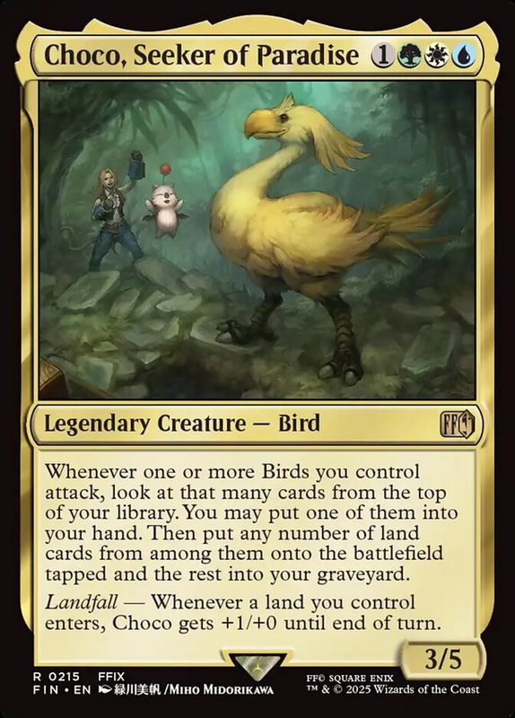 Choco, Seeker of Paradise FIN_215