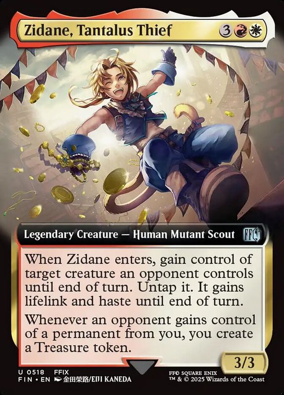 Zidane, Tantalus Thief FIN_518