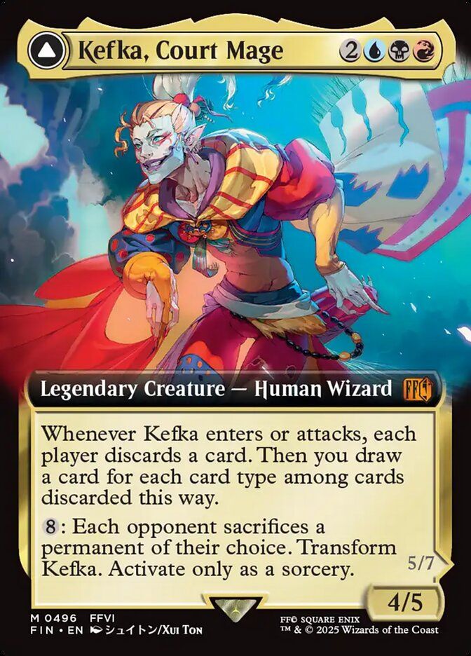 Kefka, Court Mage // Kefka, Ruler of Ruin FIN_496