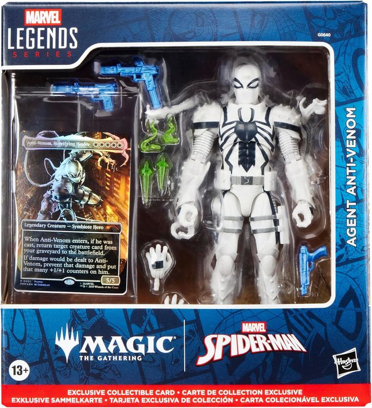 Agent Anti-Venom Marvel Legends Series Magic: The Gathering 6-Inch Action Figure