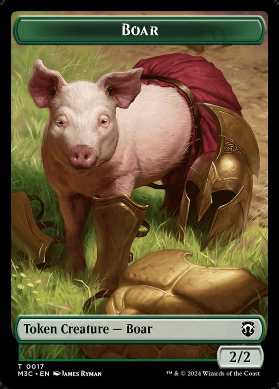Boar Token M3C_17