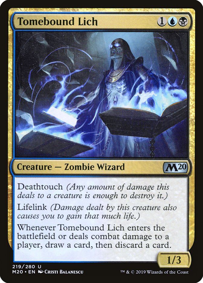 Tomebound Lich M20_219