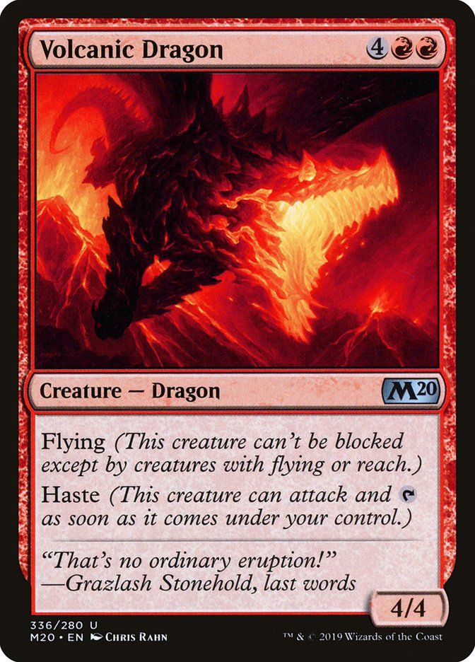 Volcanic Dragon M20_336