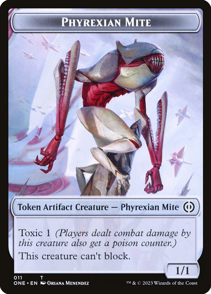 Phyrexian Mite Token ONE_11