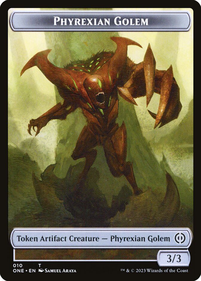 Phyrexian Golem Token ONE_10