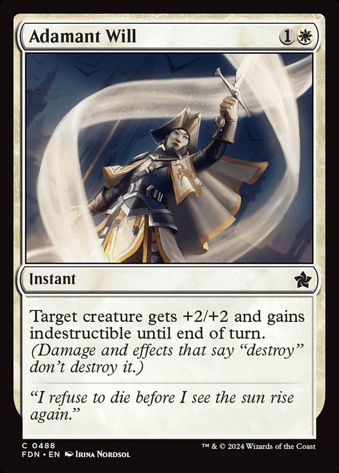 Adamant Will FDN_488