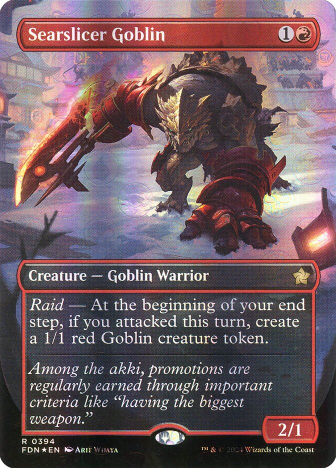 Searslicer Goblin FDN_394 (Foil)