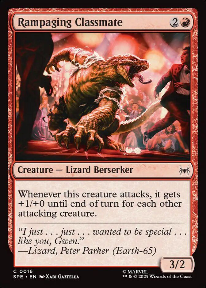Rampaging Classmate SPE_16 (Foil)