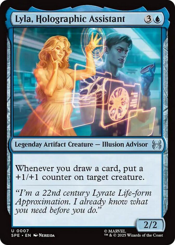Lyla, Holographic Assistant SPE_7 (Foil)