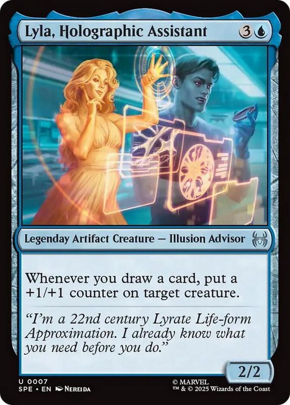 Lyla, Holographic Assistant SPE_7 (Foil)