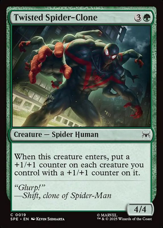 Twisted Spider-Clone SPE_19 (Foil)