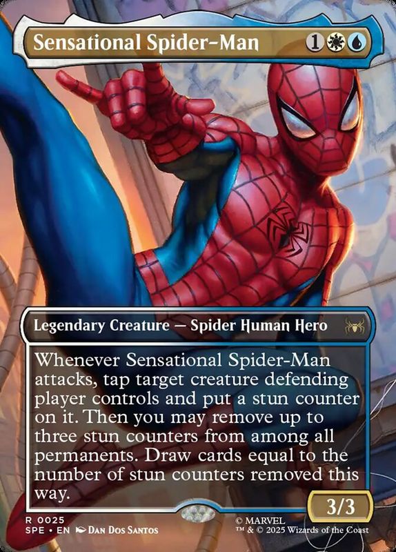 Sensational Spider-Man SPE_25 (Foil)